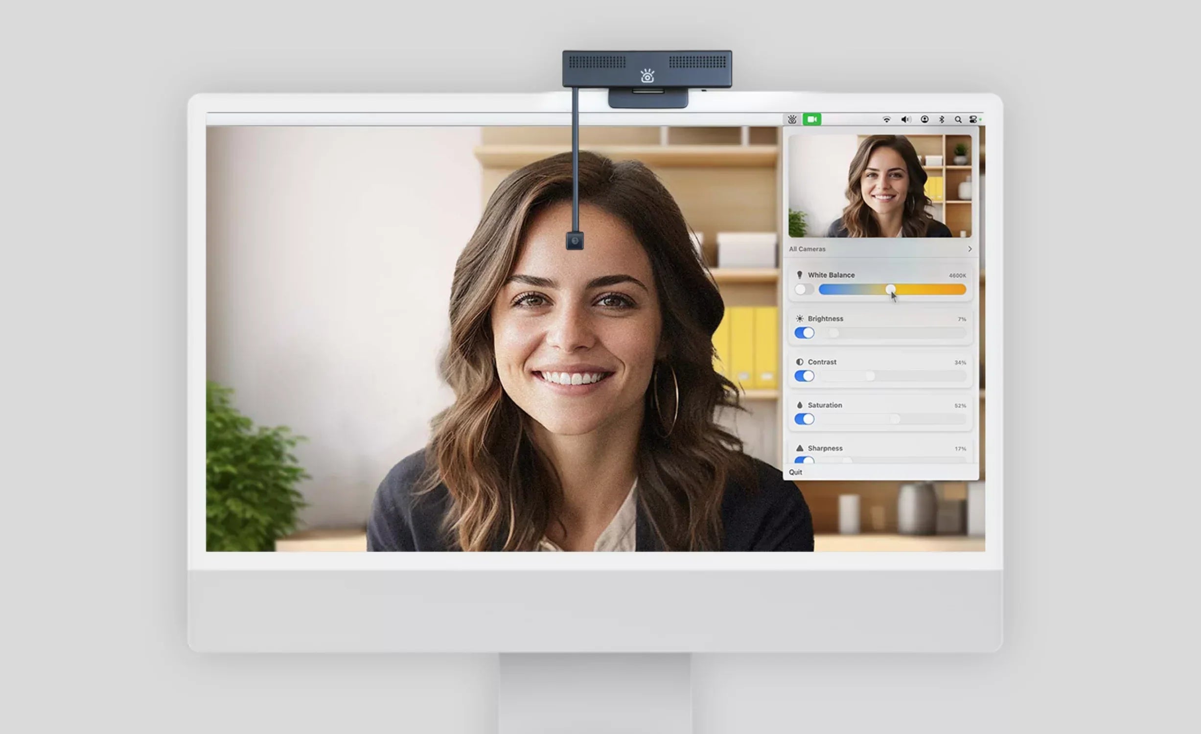 Advanced camera & audio customization for Mac & Windows - iContact Camera