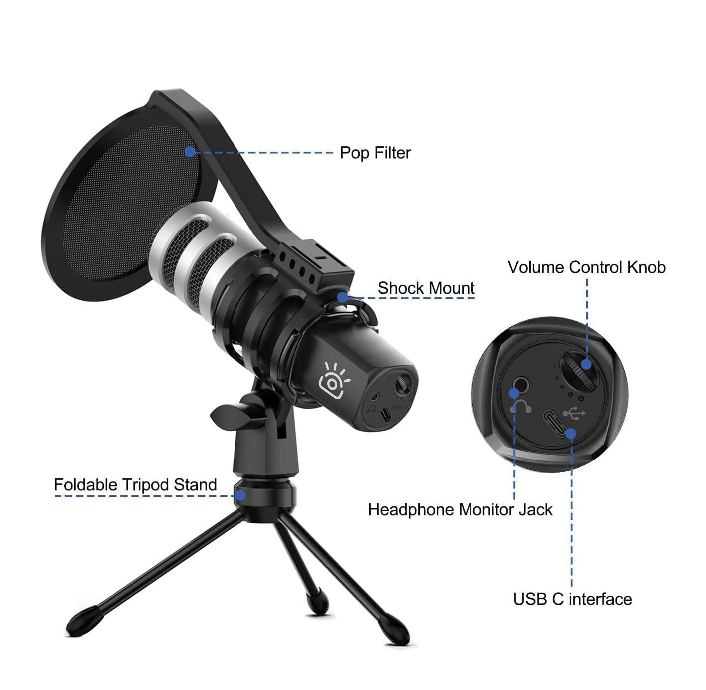 Condenser microphone - iContact Camera