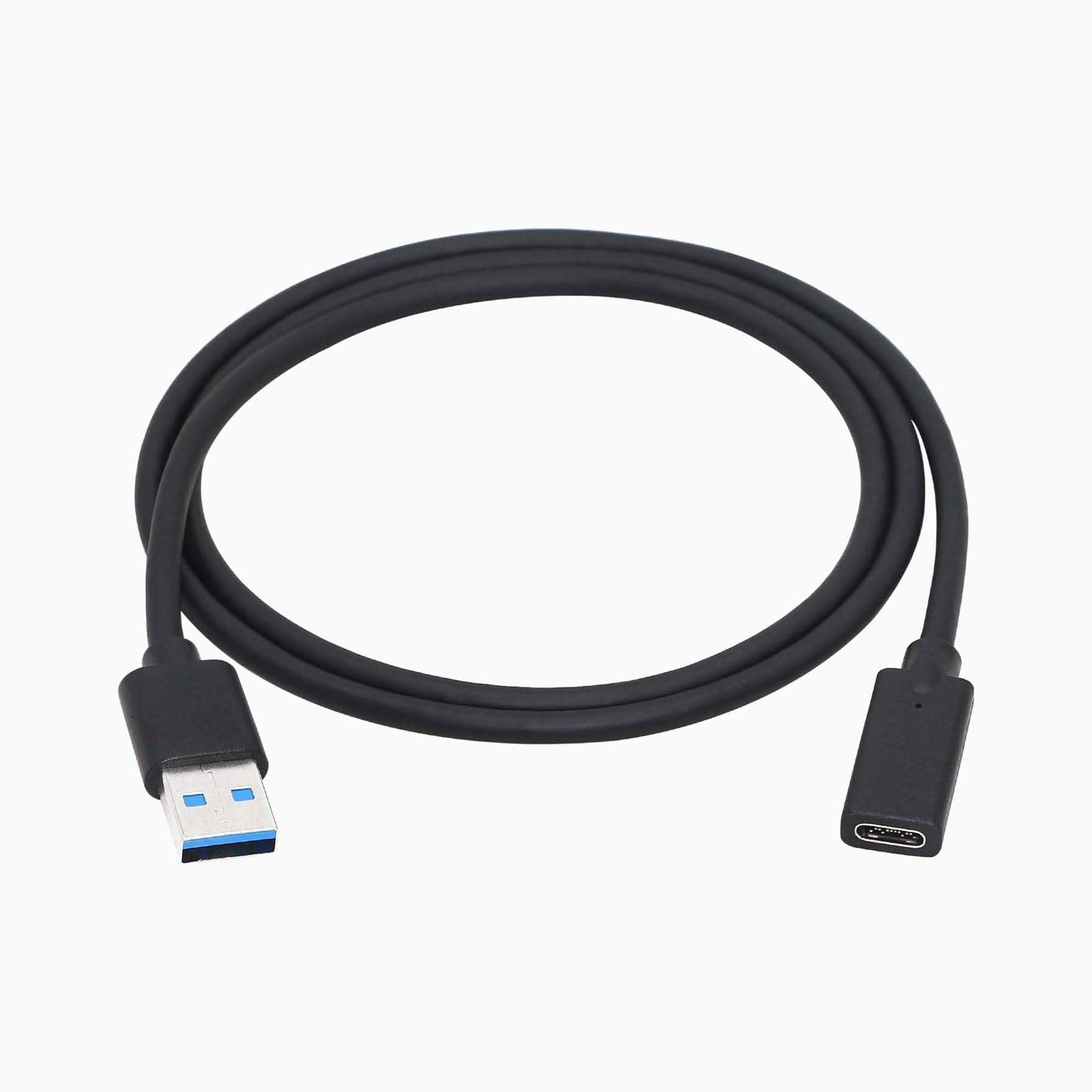 USB-C-auf-A-Verlängerungskabel. 100 cm