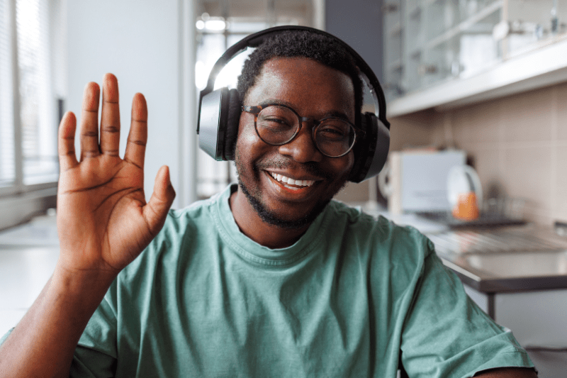 Enhanced connection with eye contact during video communication - iContact Camera