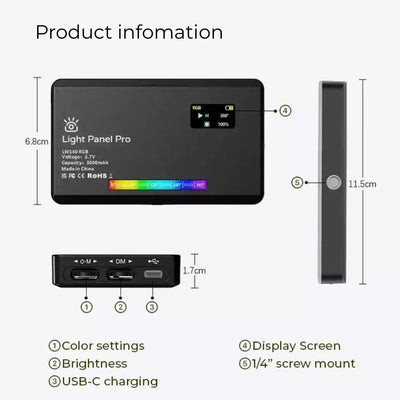 Pro Light Panel - iContact Camera