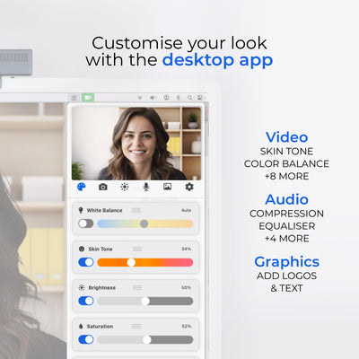Pro Camera + Light Panel - iContact Camera