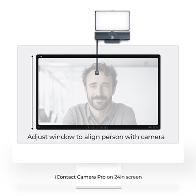 Pro Camera + Light Panel - iContact Camera
