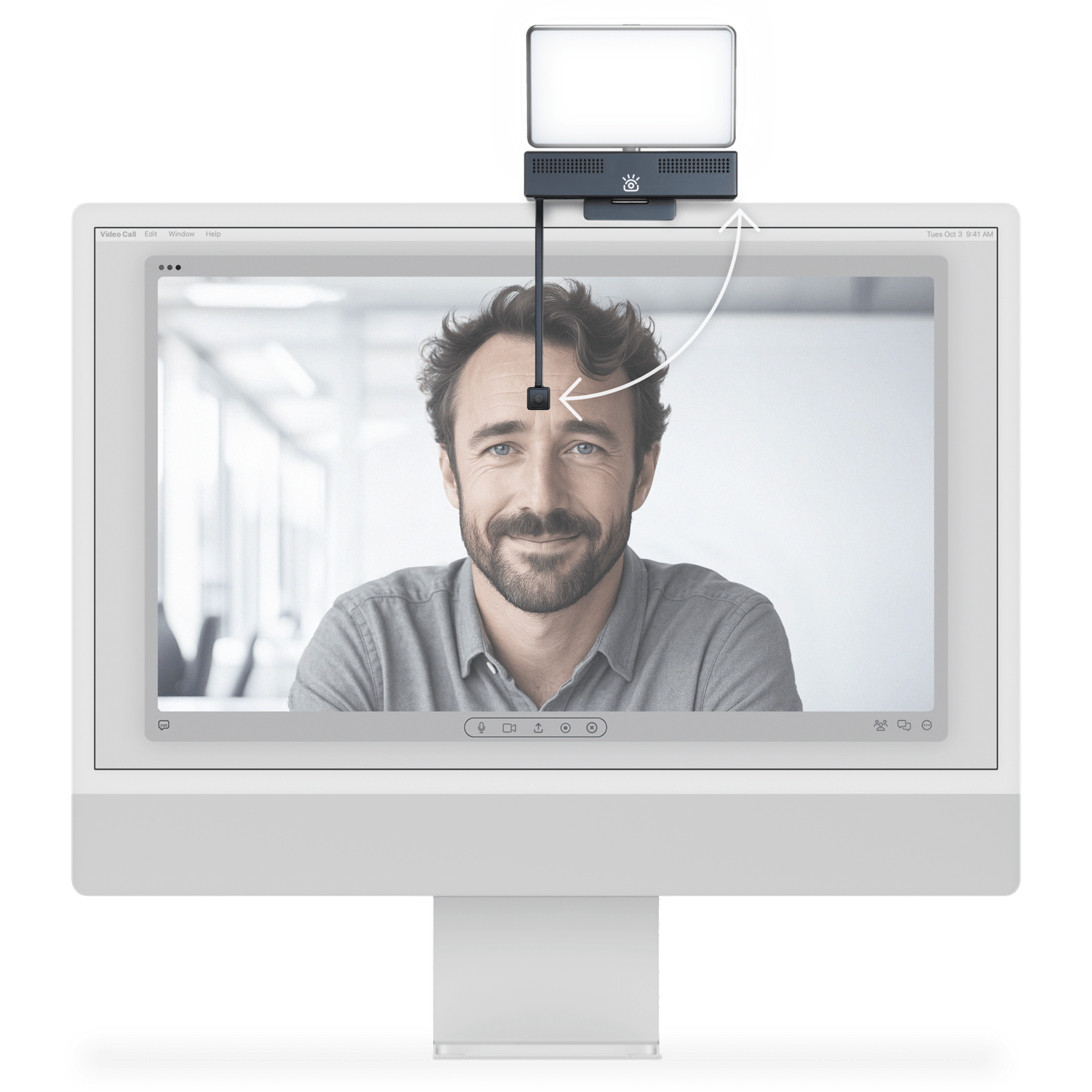 iContact Camera Pro eye contact webcam for desptops