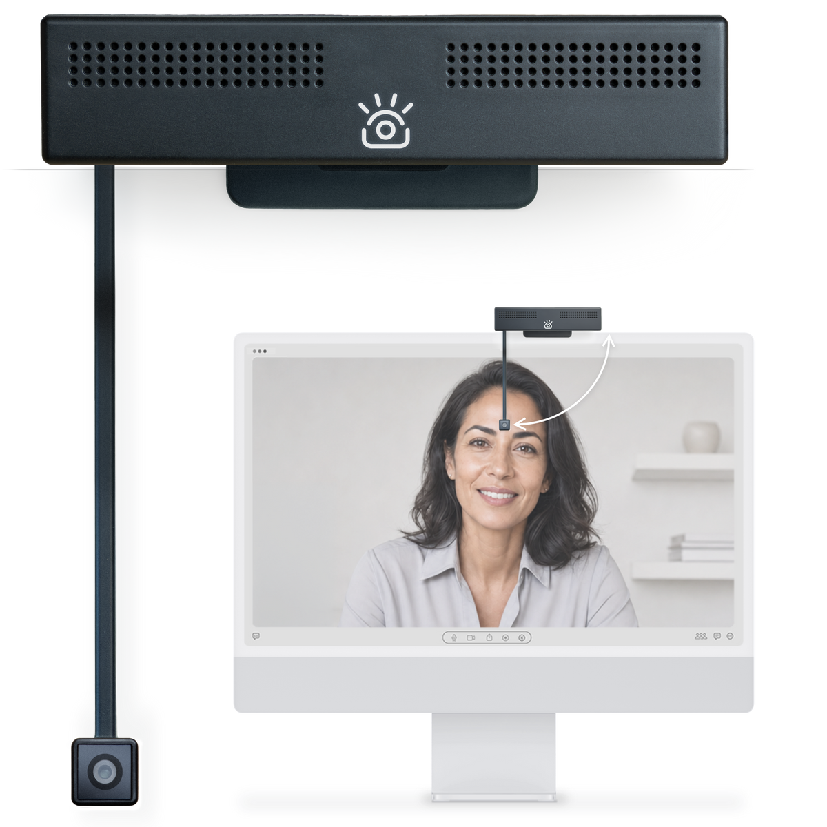iContact Camera Pro eye contact webcam for desptops