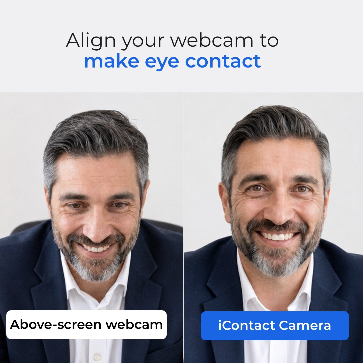 iContact Camera Pro デスクトップ用アイコンタクトウェブカメラ