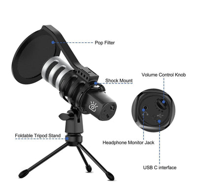 Condenser Microphone - iContact Camera